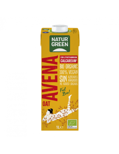 Bebida Avena con calcio Bio 1 Litro