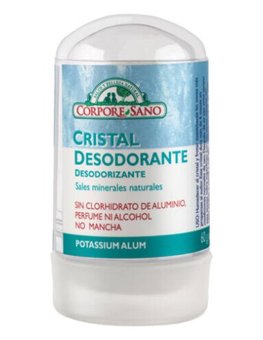 Desodorante de piedra de alumbre Potassium Alum