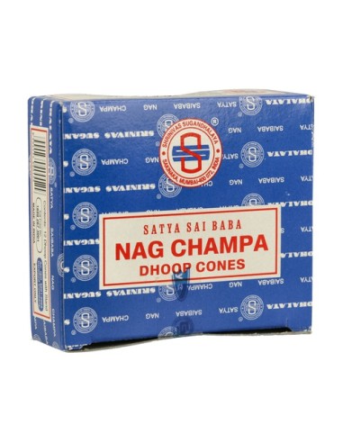 Incienso Satya Sai Baba Nag Champa (caja de 12 paquetes)