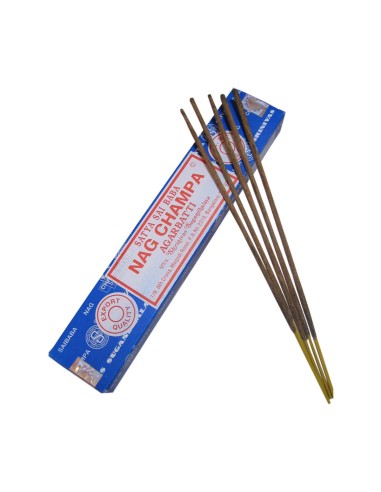 Incienso Nag Champa Sac y Satya 15 gr -  12 paquetes