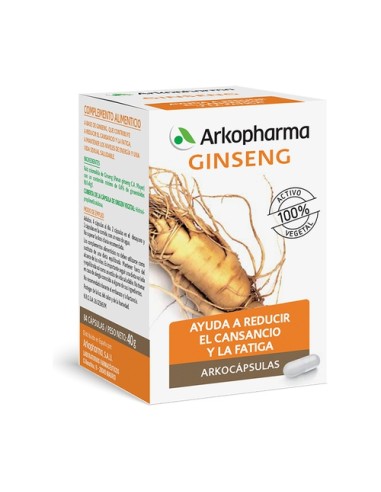 GINSENG Arkocapsulas Bio 84 cápsulas