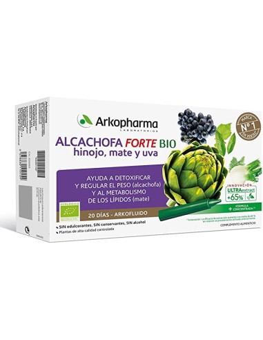 Alcachofa Forte 900mg. 20amp.