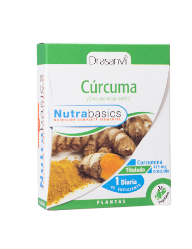 Cúrcuma 24 Cápsulas Nutrabasics