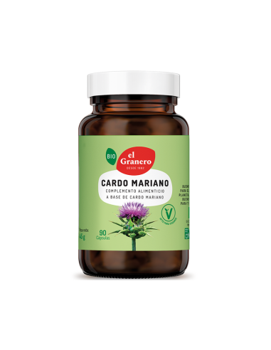 Cardo Mariano Bio, 90 cápsulas 500mg El Granero