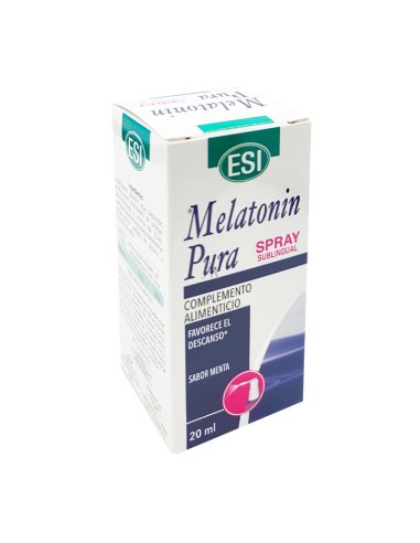 Melatonina pura 1mg spray 20ml.