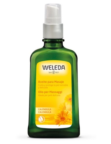 Aceite masaje corporal 100ml con Calendula