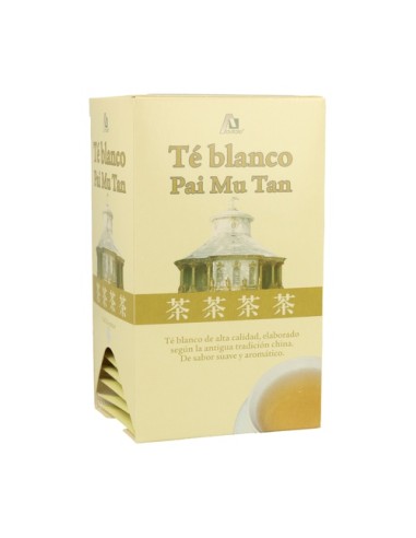 Te blanco Pai Mu Tan 20 filtros