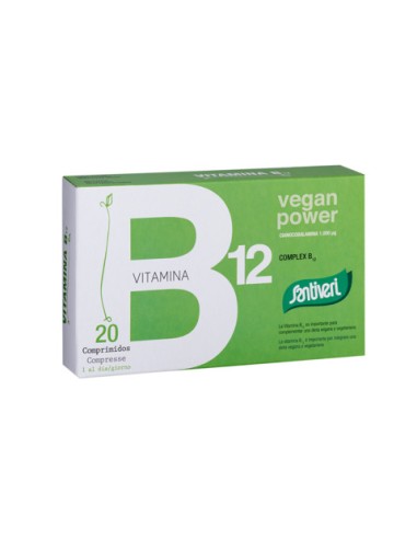 Vitamina B12 con 20 comprimidos