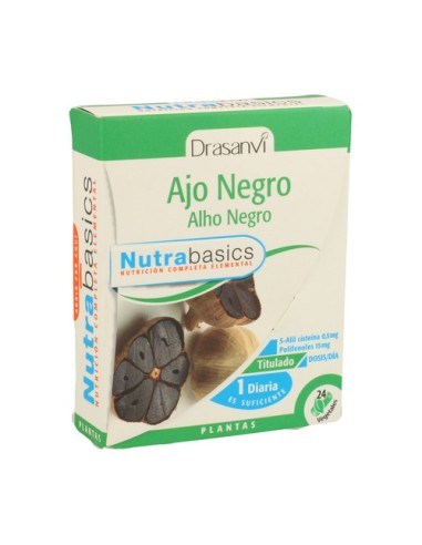 Nutrabasics Ajo Negro 24 cap.