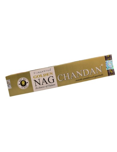 INCIENSO GOLDEN NAG CHANDAN 15GR